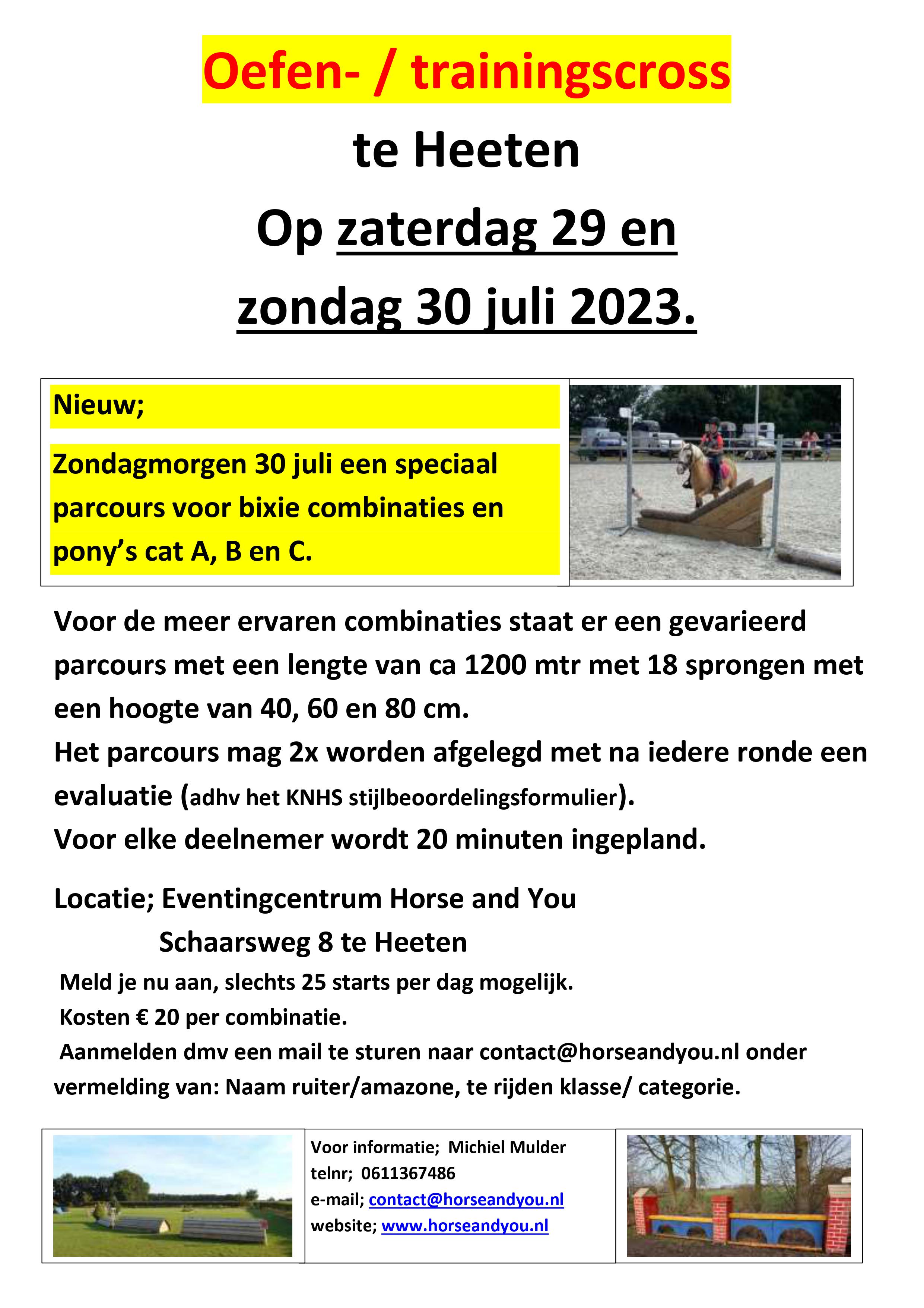 Trainingscross juli 2023 W