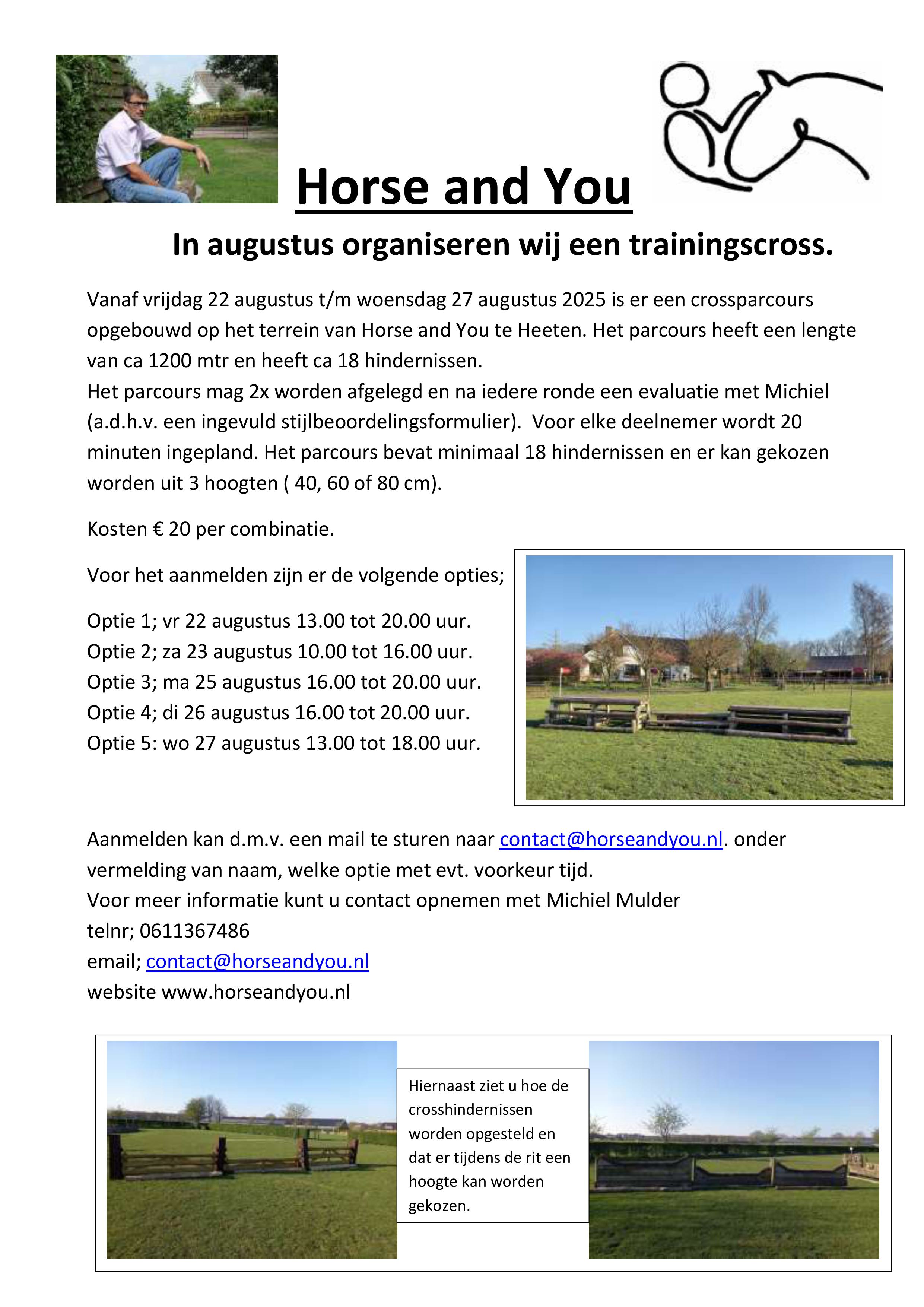 Trainingscrss augustus 2025 W